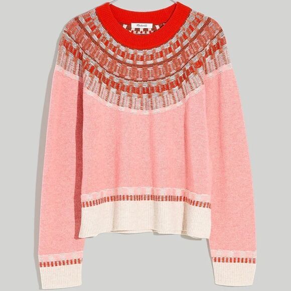 Madewell Sweaters - Madewell Fair Isle Mayer Pullover Sweater